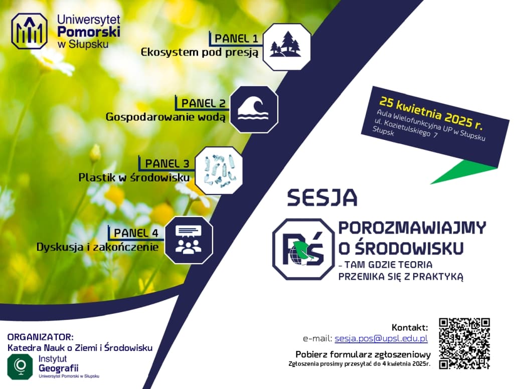 Zaproszenie na sesję "Porozmawiajmy o środowisku"