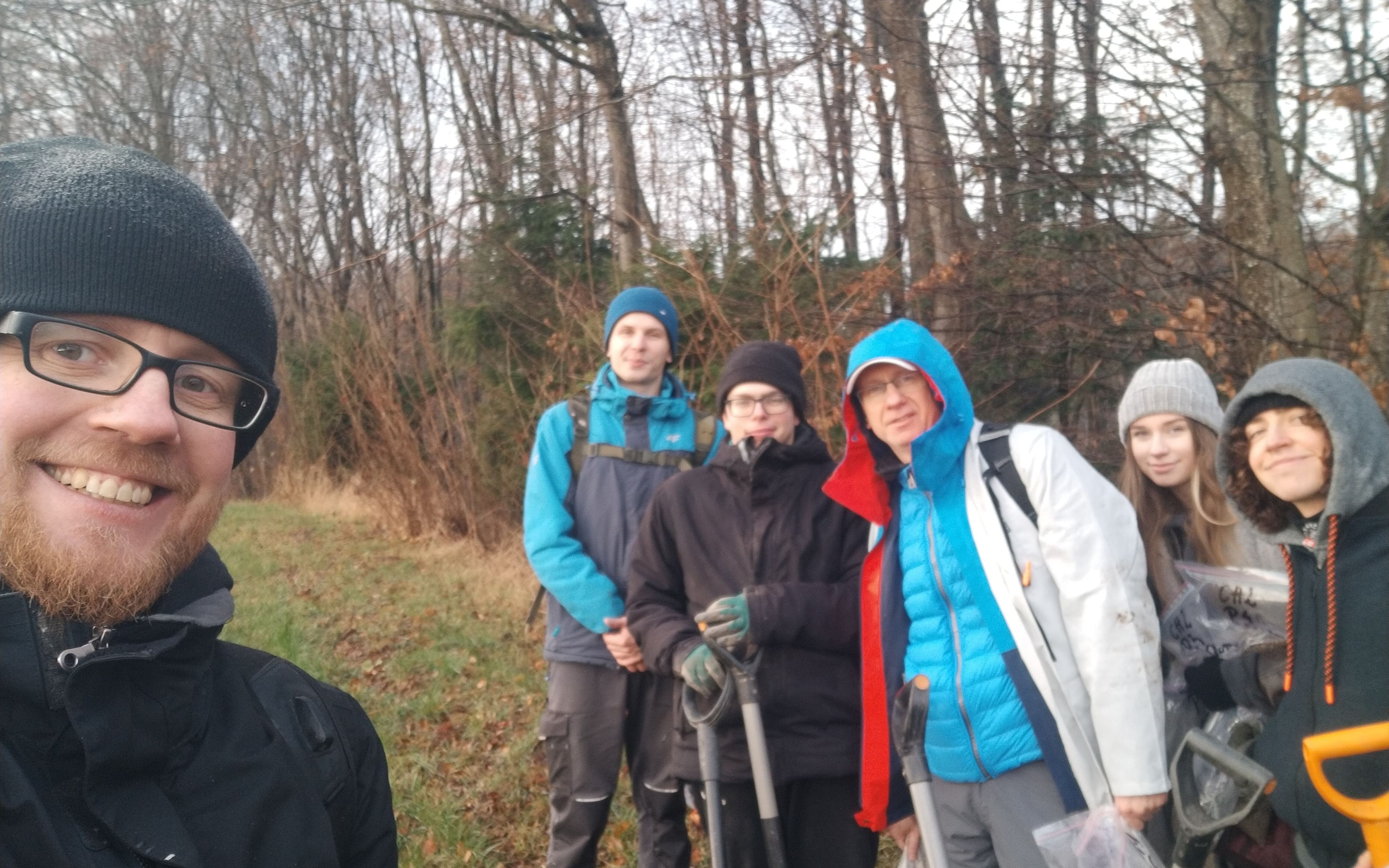 Koło Naukowe Terra na geomorfologiczno-archeologicznych badaniach terenowych