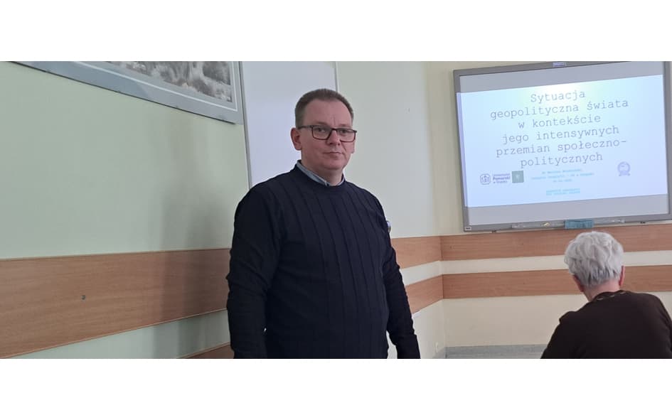 Wykład dla SUTW oraz aktywności Oddziału Słupskiego PTG